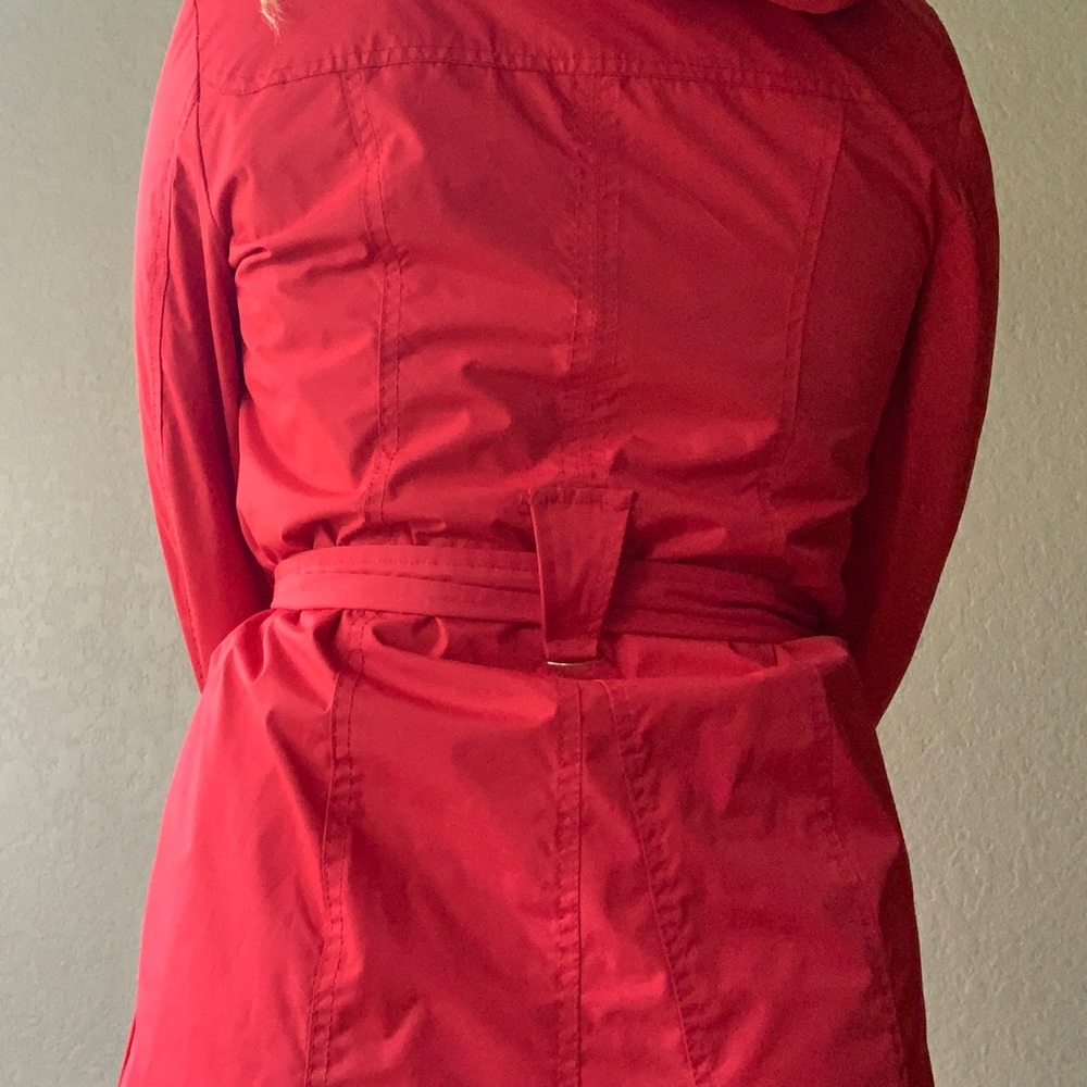 Ruby Red Rain Jacket - Picture 2 of 4